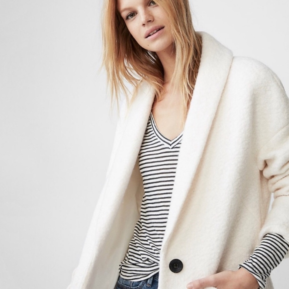Express Wool Cocoon Coat